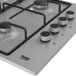 ENCIMERA GAS BEKO HIGG64103SX 4F BUTANO INOX