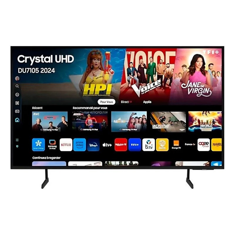 TV SAMSUNG 65" TU65DU7105 CRYSTAL UHD SMART TV BT